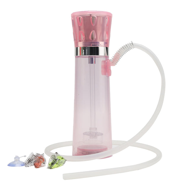 Portable Car Anti-tropical Hook Can Be Held With LED Light Plastic Hookah Set