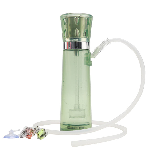 Portable Car Anti-tropical Hook Can Be Held With LED Light Plastic Hookah Set